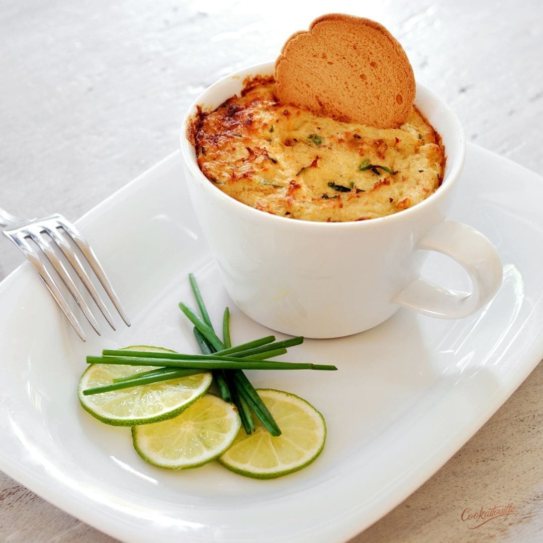Spicy Eggs and Cheese Soufflé