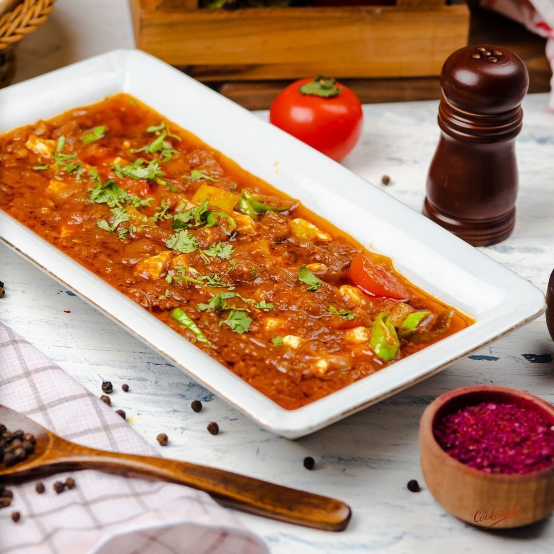 a plate of Bozbash on a table